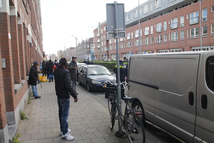 Onrust bij ongeval tussen auto en scooter