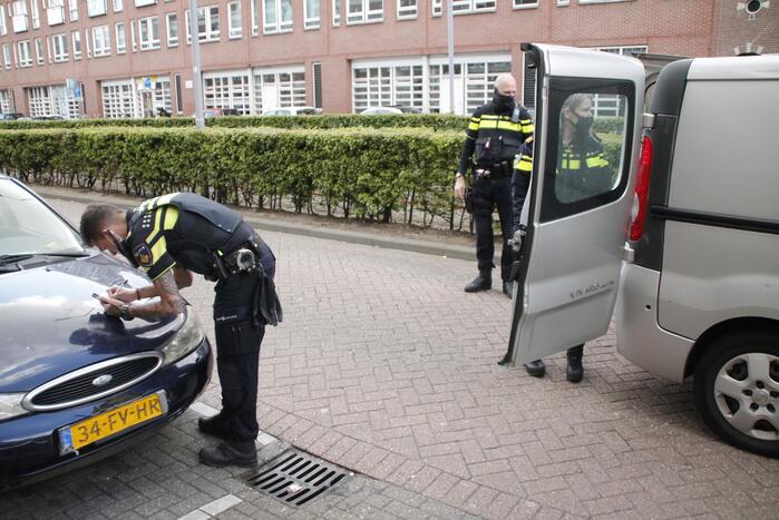 Onrust bij ongeval tussen auto en scooter