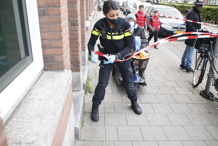 Onrust bij ongeval tussen auto en scooter