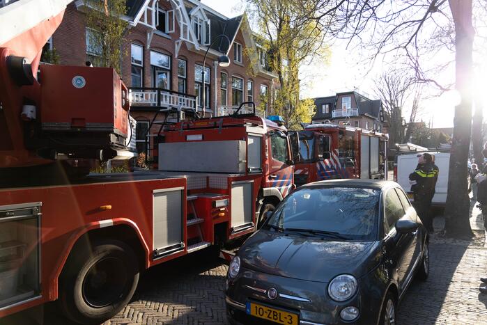 Schoorsteenbrand snel onder controle