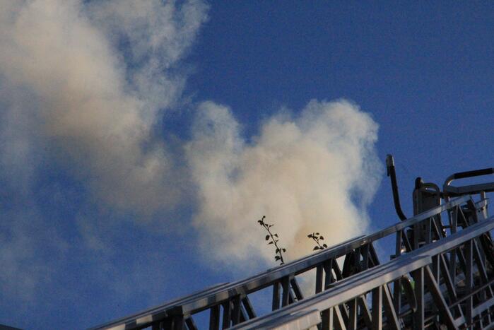 Schoorsteenbrand snel onder controle