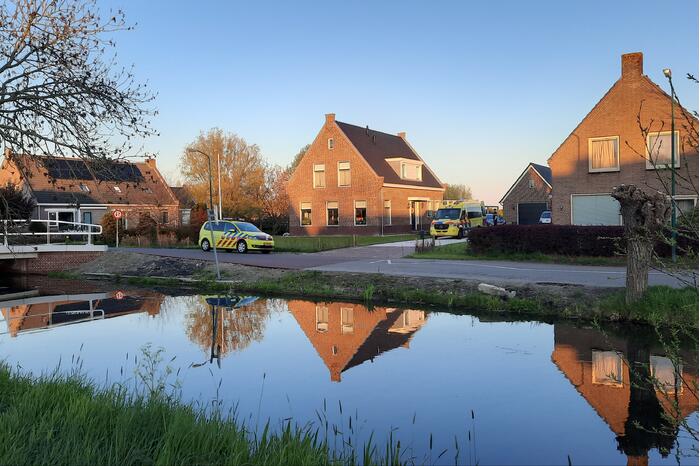 Traumahelkopter landt voor incident met kind