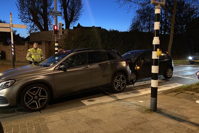 Veel schade bij kop-staartbotsing