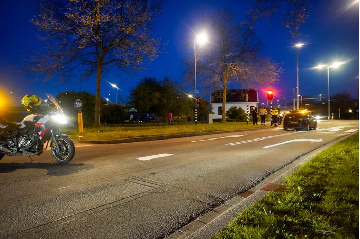 Veel schade bij kop-staartbotsing