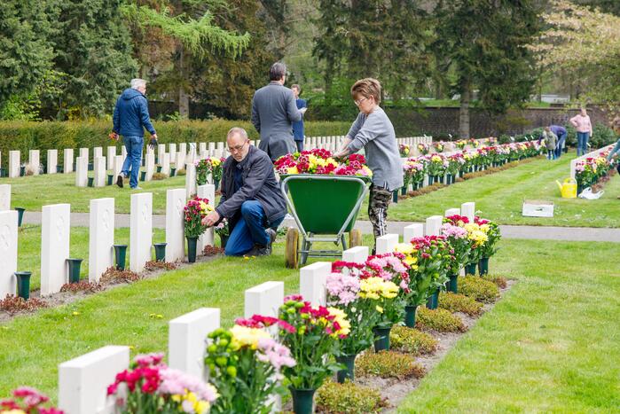 Bloemlegging Sovjet Ereveld