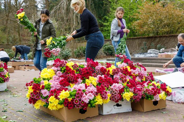 Bloemlegging Sovjet Ereveld