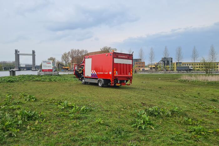 Brandweer heeft handen vol door reddingsactie