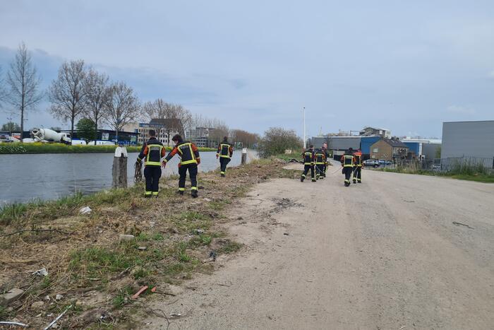 Brandweer heeft handen vol door reddingsactie