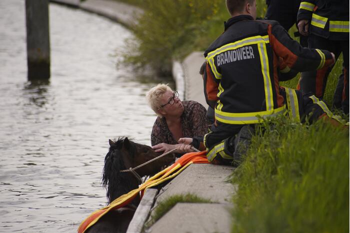 Brandweer heeft handen vol door reddingsactie