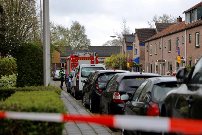 Onderzoek naar gaslekkage in wegdek