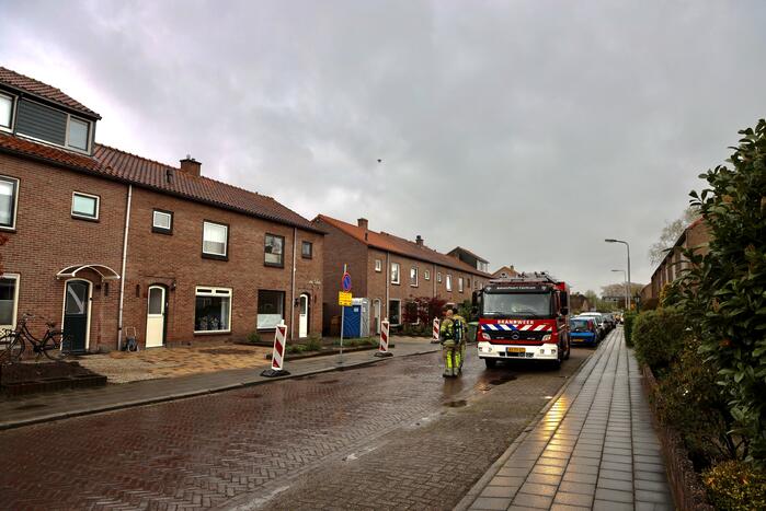 Onderzoek naar gaslekkage in wegdek