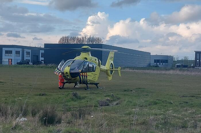 Inzet hulpdiensten bij distributiecentrum Albert Heijn