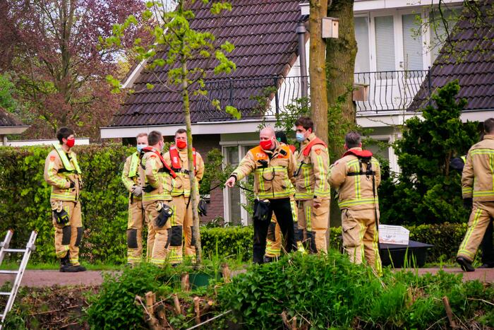 Auto in kanaal gedumpt na woningoverval