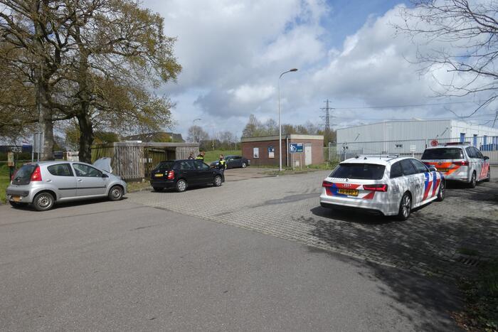 Automobilist raakt gewond bij kop-staartbotsing