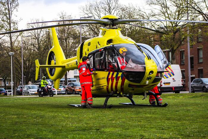 Traumahelikopter ingezet bij incident in woning