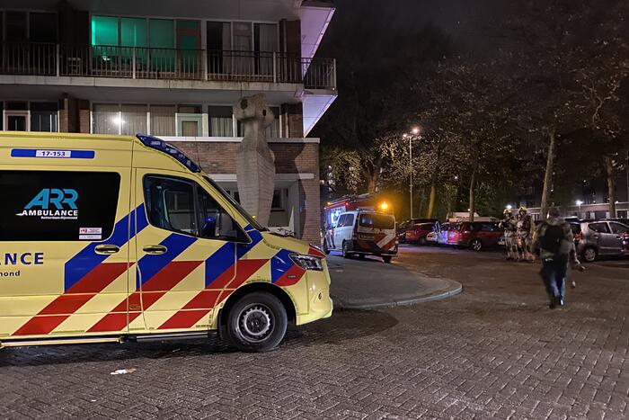 Brand in woning snel geblust