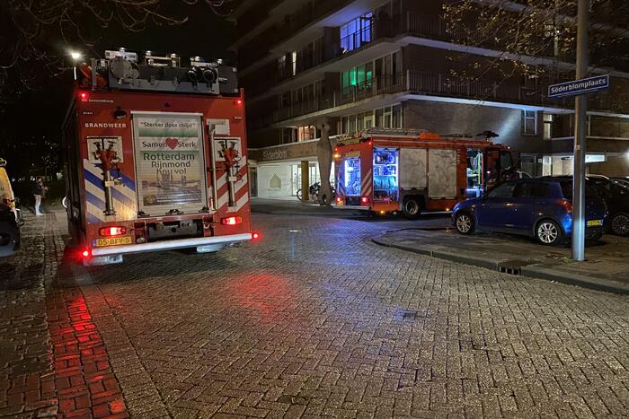Brand in woning snel geblust