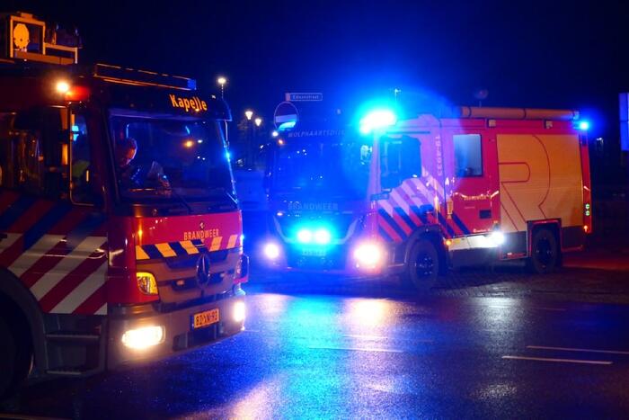 Zeer grote brand in leegstaand pand