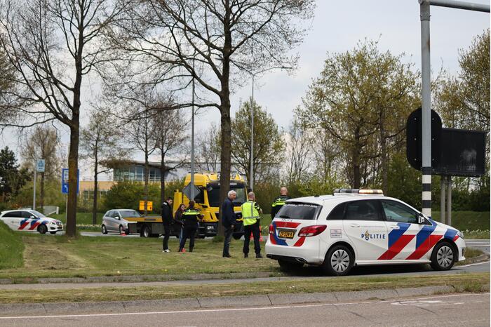 Flinke schade bij ongeval op kruising