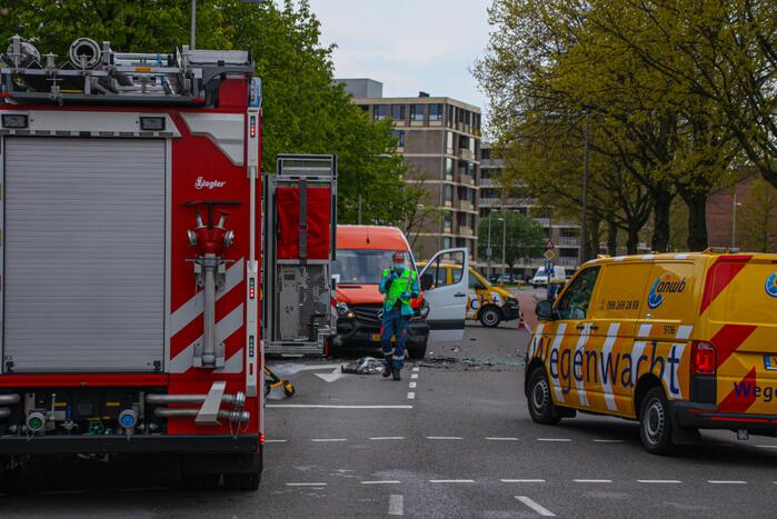 Meerdere voertuigen betrokken bij botsing op kruising in Schuilenburg