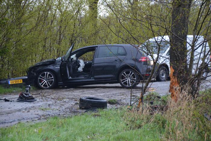 Meerdere ongevallen door hagelbui