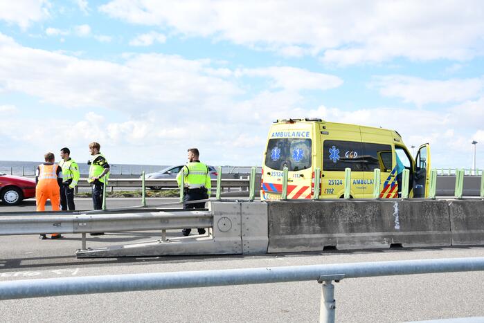 Meerdere voertuigen met elkaar in botsing