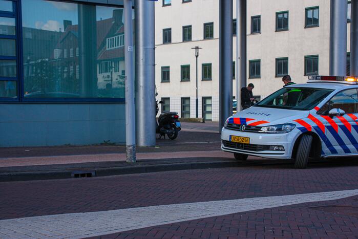 Scooterrijdster gewond na val