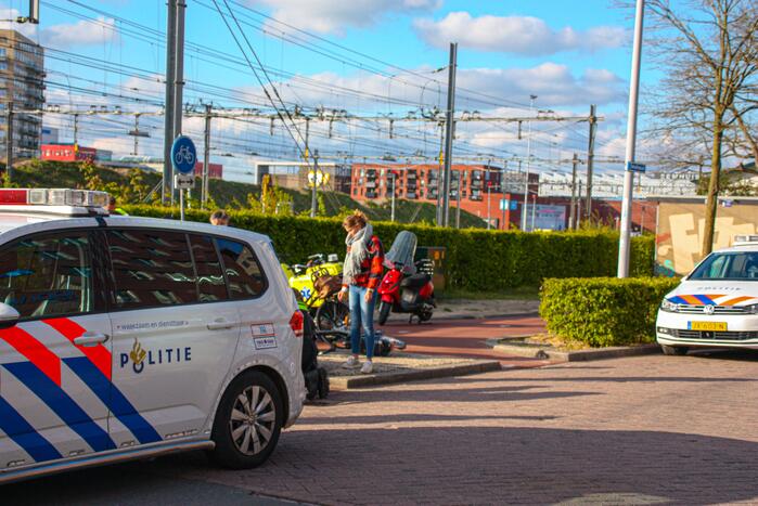 Meerdere gewonden bij botsing op fietspad