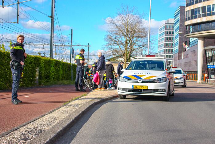 Meerdere gewonden bij botsing op fietspad