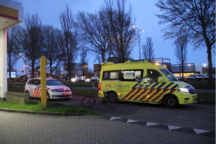 Persoon gewond na val met scooter