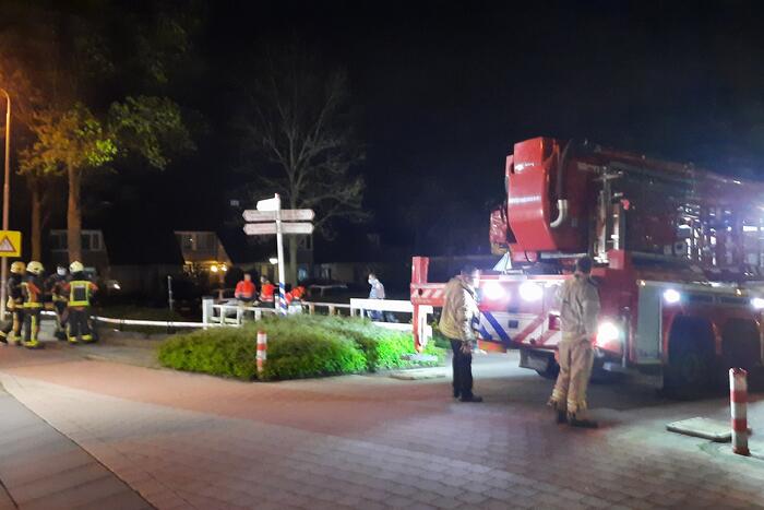 Zoektocht naar gevonden fiets in water