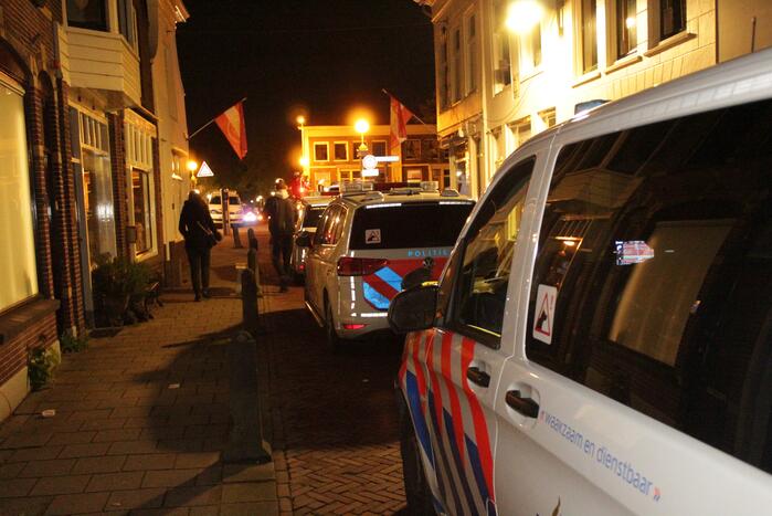 Persoon gewond door politieinval