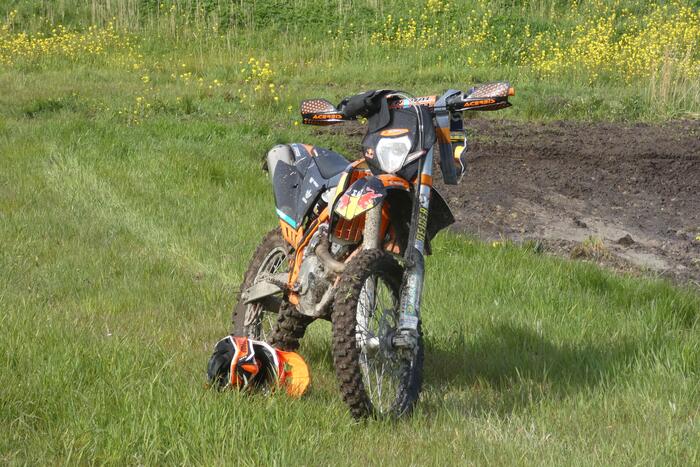 Motorcrosser gewond na val