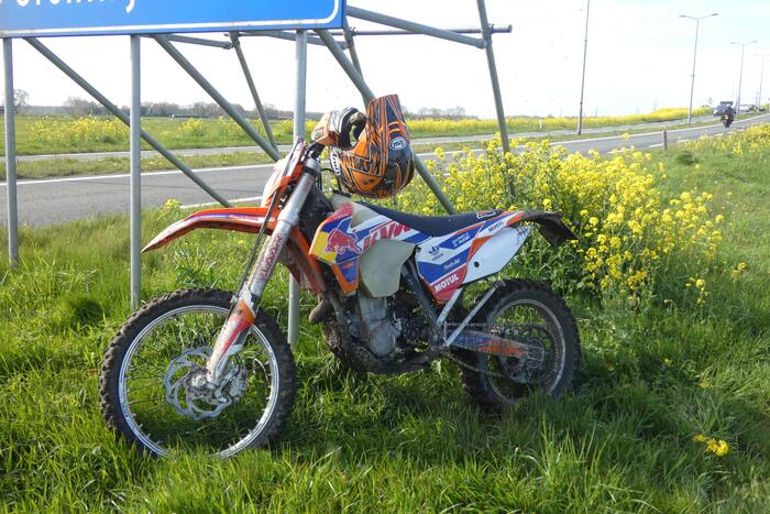 Motorcrosser gewond na val