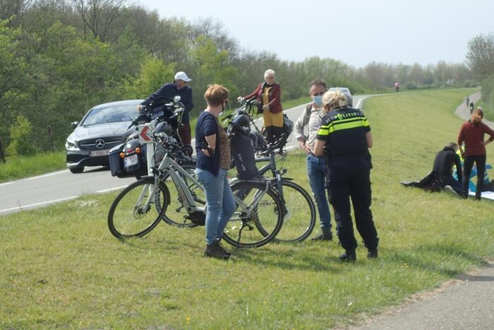 Motorrijder gewond door ongeval