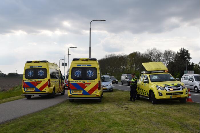 Twee gewonden bij verkeersongeval