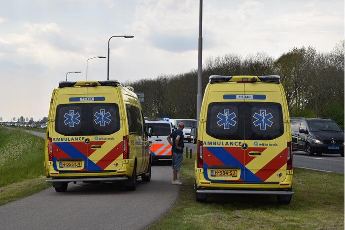 Twee gewonden bij verkeersongeval