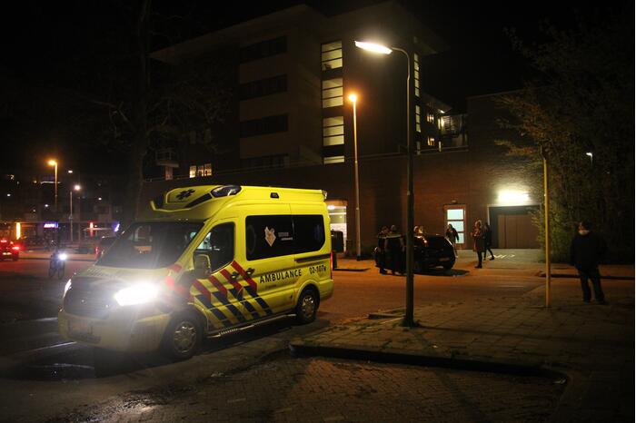 Een persoon gewond na verkeersruzie