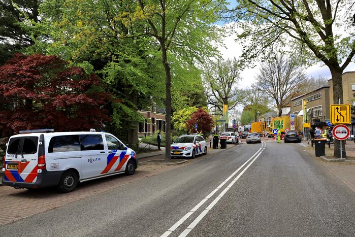 Voetgangster gewond na ongeval met politiewagen