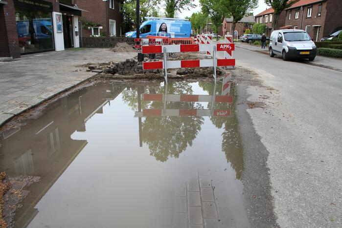 Meerdere woningen zonder water door lekkage