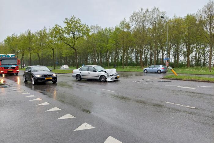 Flinke schade bij verkeersongeval
