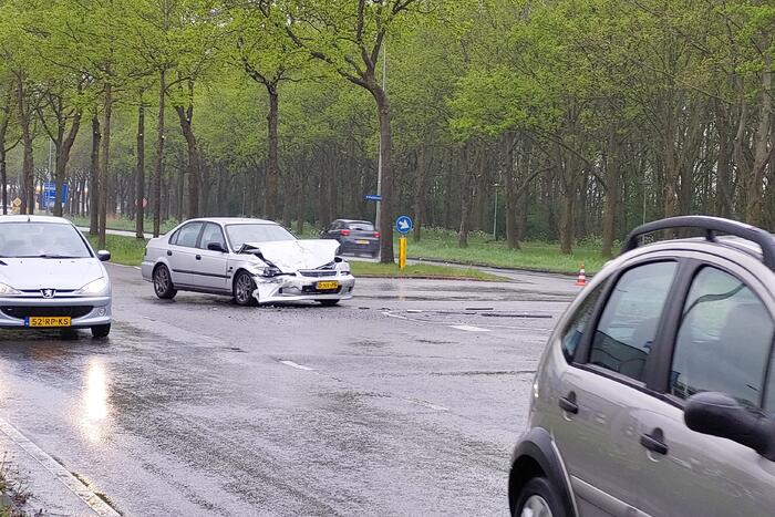 Flinke schade bij verkeersongeval
