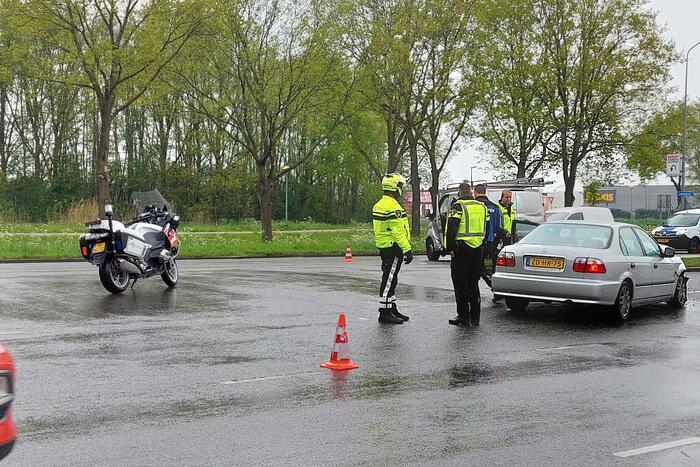 Flinke schade bij verkeersongeval