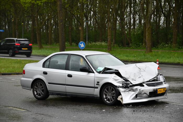 Flinke schade bij verkeersongeval