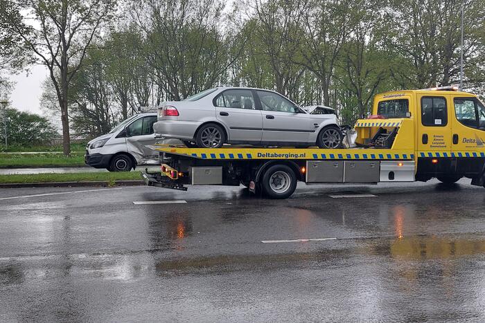 Flinke schade bij verkeersongeval