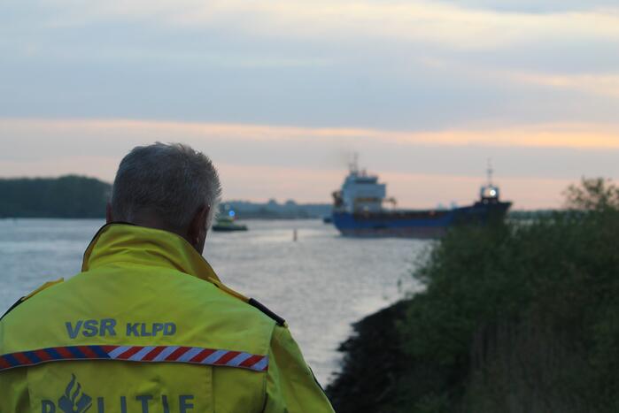 Schade bij aanvaring tussen twee schepen