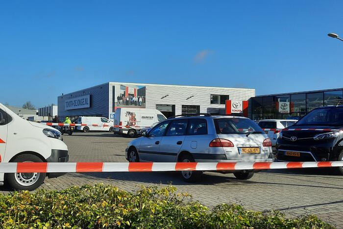 Overleden persoon aangetroffen bij Toyota-garage Industrieterrein De Poel