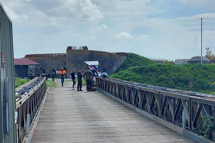 Granaten aangetroffen op terrein Fort Buitensluis