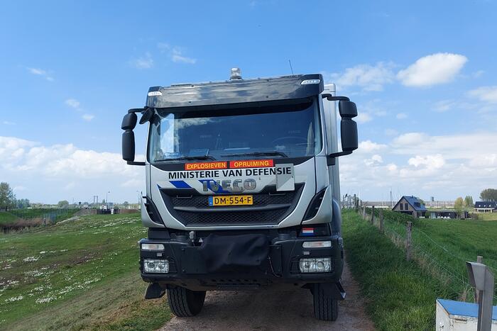 Granaten aangetroffen op terrein Fort Buitensluis