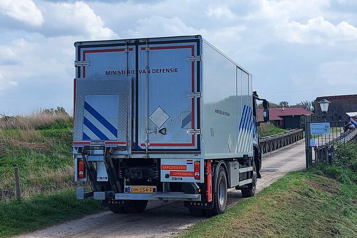 Granaten aangetroffen op terrein Fort Buitensluis